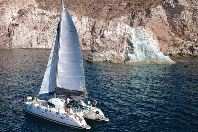 Santorini: Standard Small-Group Catamaran Cruise with Food/Drinks - The Experience: A Detailed Breakdown