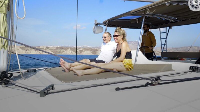 Santorini: Sunset Cruise with Greek Dinner and Transfer - FAQs