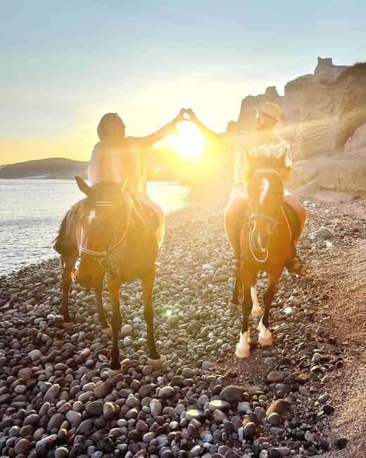 Santorini: Sunset Horse Riding Tour with Professional Photos - The Photos: Capturing the Magic