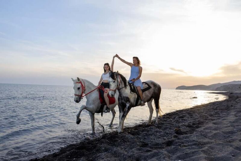 Santorini: Sunset Horse Riding Tour with Professional Photos - FAQ