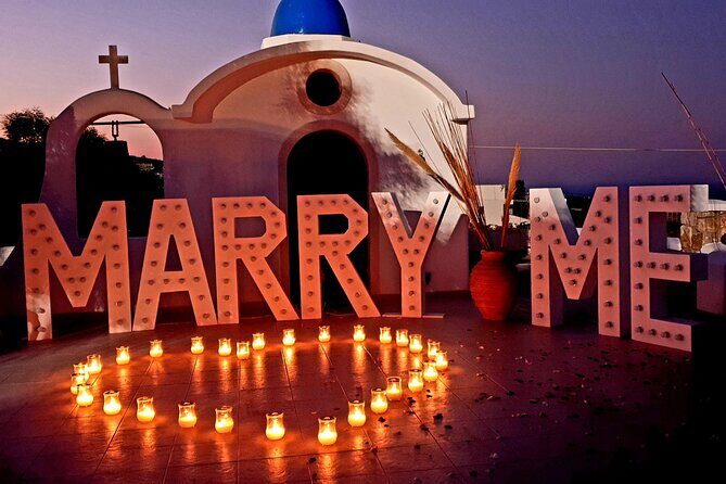 Santorini wedding propose - FAQ