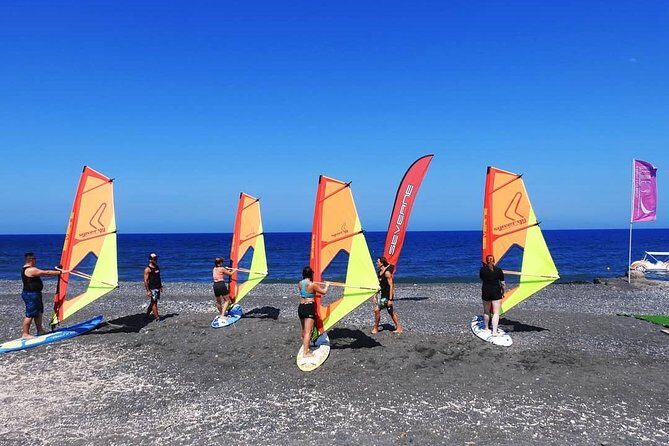 Santorini Windsurfing lessons - Practical Considerations