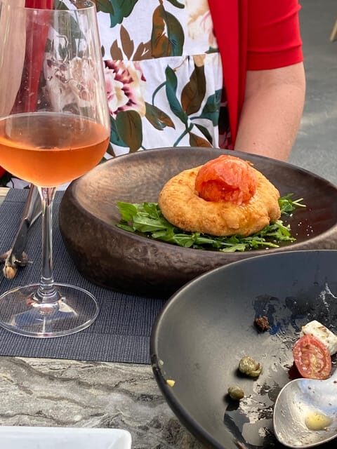 Santorini: Wine tasting in 3 Wineries and a Greek Meal group - Key Points