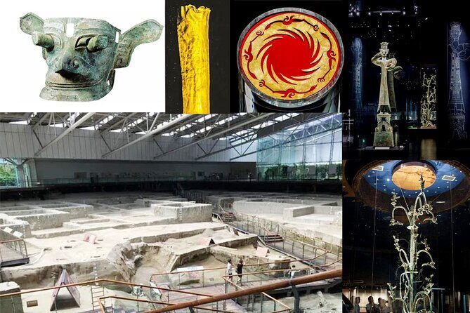 Sanxingdui Museum+Chengdu Panda Base or Jinsha Site Tour - Discovering Chengdus Hidden Treasures