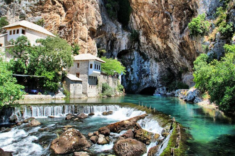 Sarajevo: One-Way Tour to Dubrovnik via Mostar - The Mystical Town of Blagaj
