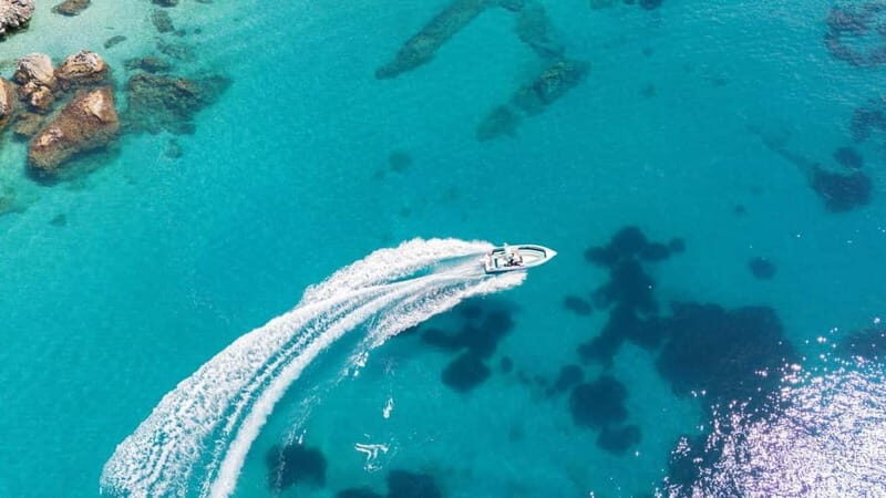 Saranda: Boat tour to 7 destinations including free umbrella - Key Points