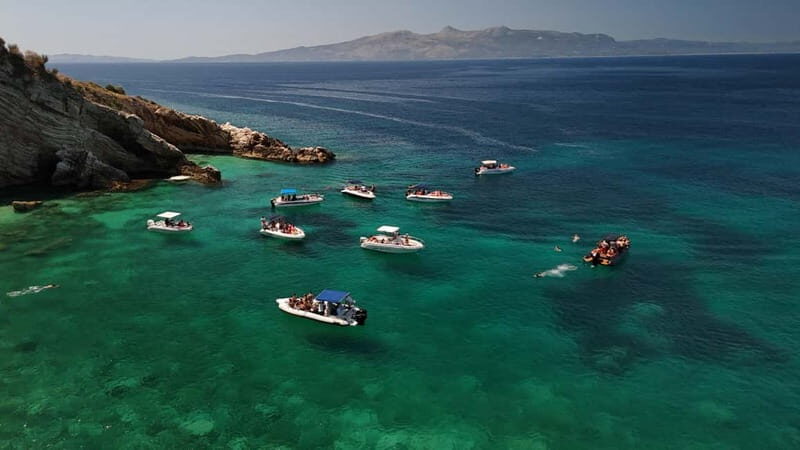 Saranda: Boat Trip to 6 Stops + Free Drink & Free Umbrellas - Exploring the Albanian Coast: What to Expect from the Tour