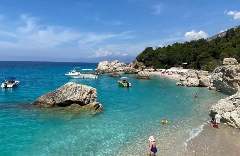 Sarandë: Boat tour to Krorza included umbrella&sunbeds - Authentic Reviews and Insights