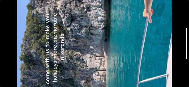 Sarandë: Private boat tour to Kroreza Bay & free sunbeds - Key Points