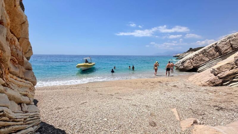 Sarandë: Speedboat to Ksamil, Shipwreck, Monastery, Arameras - FAQs