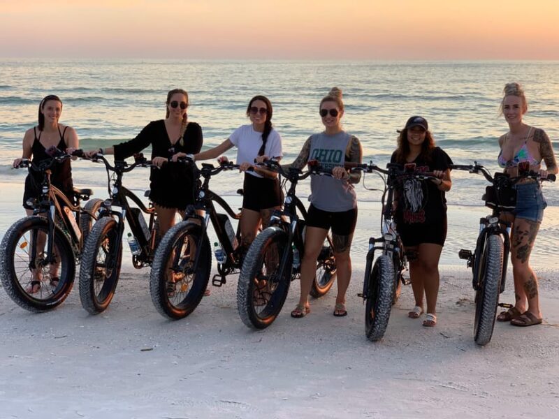Sarasota: Siesta Key Electric Bike Sunset Tour - FAQ