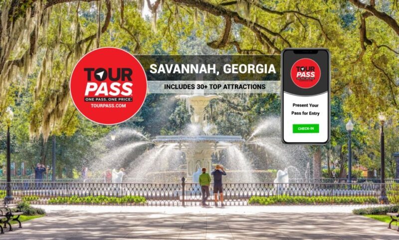Savannah: Full Admission Tour Pass for 30+ Tours - What You Get with the Savannah Tour Pass
