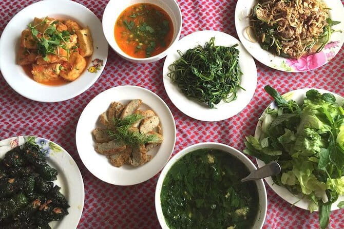 Savor the traditional & authentic Vietnamese Lunch or Dinner at local villa - Summary