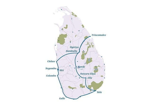 Scenic Serendib (11 Days) - Starting from Negombo – The Gateway to Sri Lanka