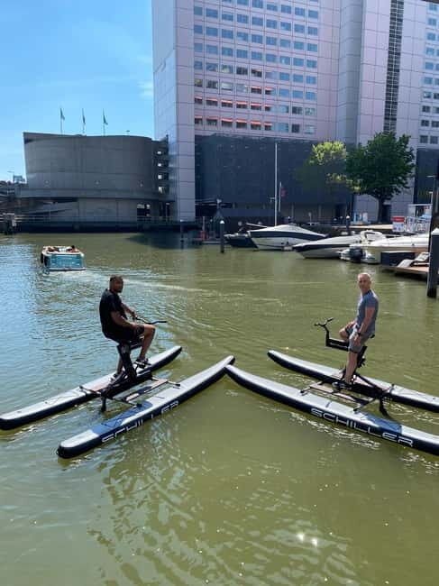 Schiller Water Bike Rental in Maritime District Rotterdam - Key Points