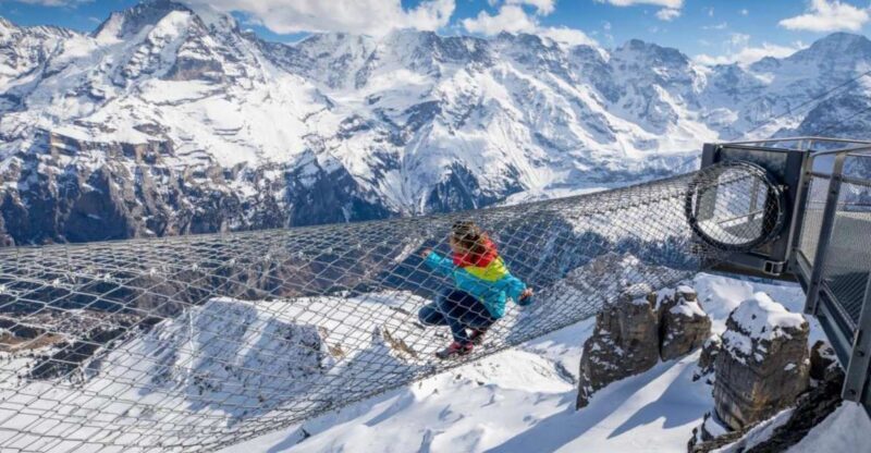 Schilthorn Day Trip and Bond World 007 from Geneva - Skyline Walk and Cliffside Thrills