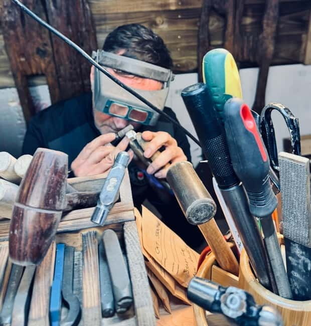 Scotland: Silver Ring Making Workshop - Private Workshop - Key Points