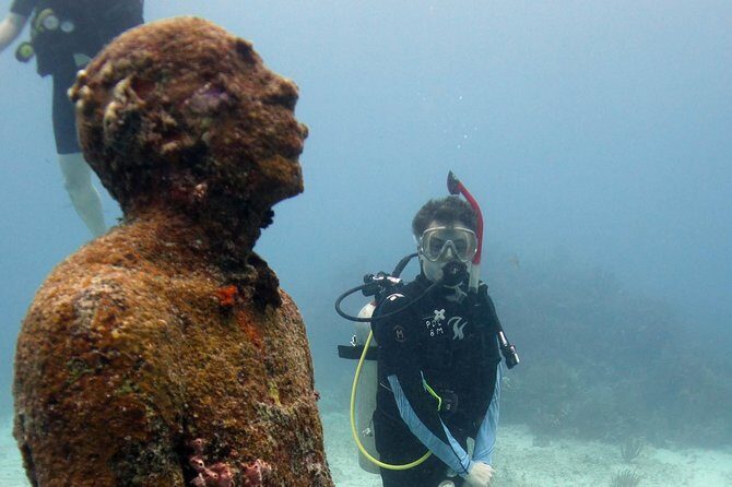 Scuba diving at MUSA the underwater museum for certified divers - Who Will Love This Tour?