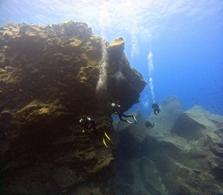 Scuba Diving in the Volcanic Caldera/shorelines of Santorini - Why This Tour Offers Great Value