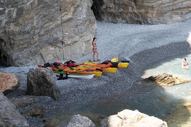 Sea Kayaking Sfakia, Crete - The Snorkeling and Swimming Stops