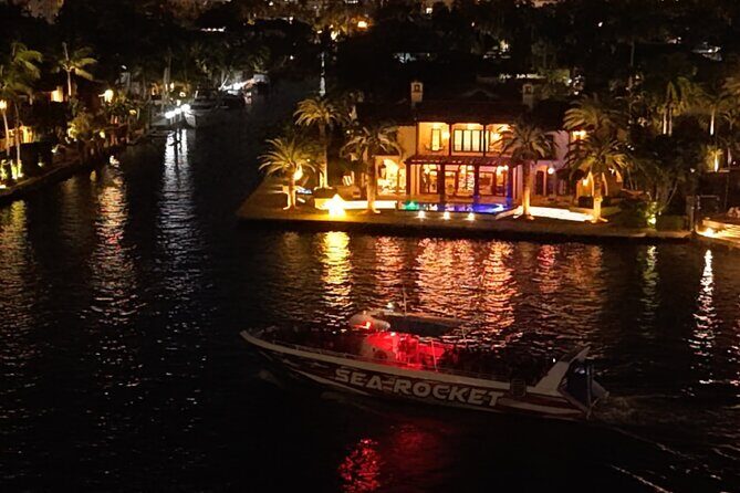 Sea Rocket Nighttime Venice of America Cruise - An In-Depth Look at the Fort Lauderdale Nighttime Water Tour