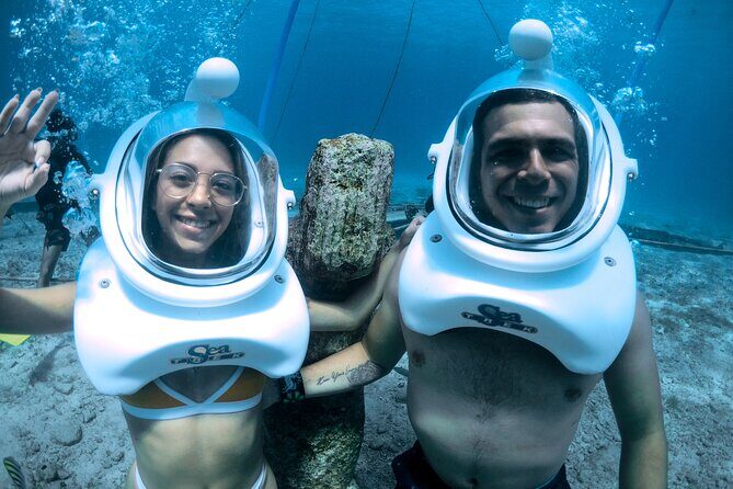 SeaTrek Underwater Helmet Diving Experience in Downtown Cozumel - What Is the SeaTrek Underwater Helmet Experience?