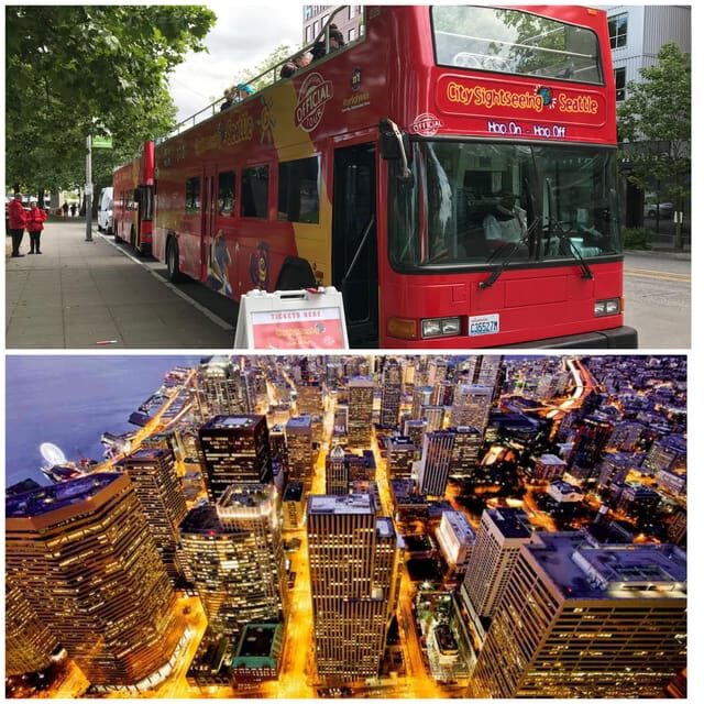 Seattle: Hop-on Hop-off Bus Tour and Sky View Observatory - How the Hop-on Hop-off Bus Works