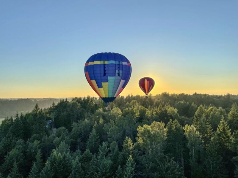 Seattle: Mt. Rainier Sunrise Hot Air Balloon Ride - Authentic Feedback from Travelers