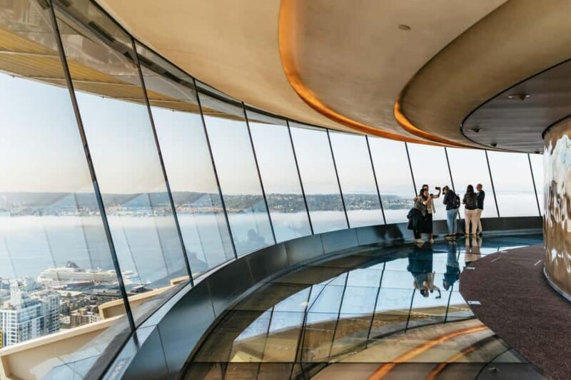 Seattle: Space Needle & Chihuly Garden and Glass Ticket - The Ride to the Top: The Space Needle Experience