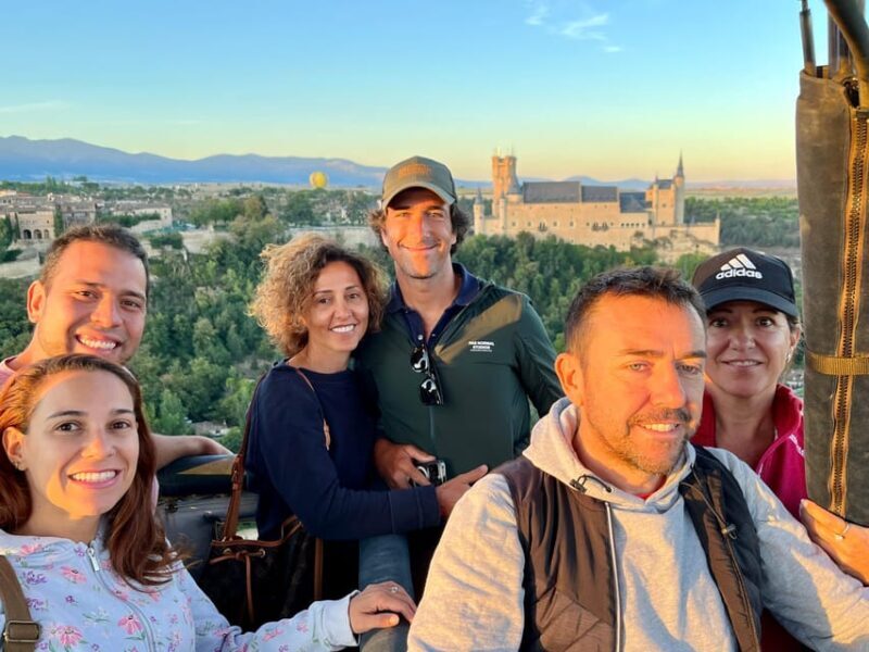 Segovia: Hot-Air Balloon Flight with Optional 3-Course Lunch - Key Points
