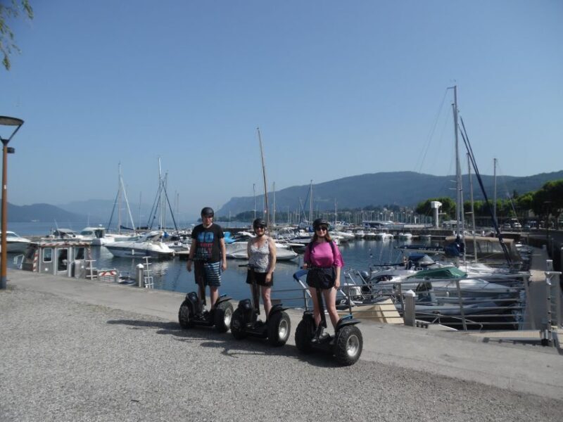 Segway hike 2h00 Aix les Bains between lake and forest - Key Points