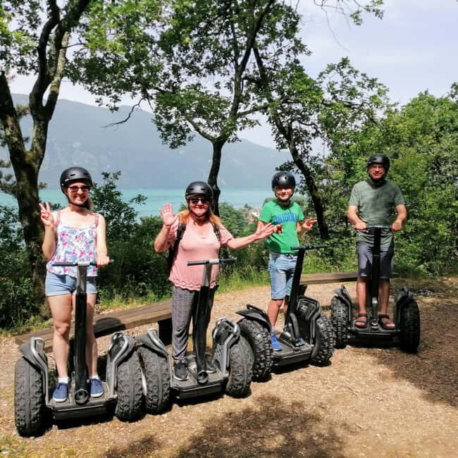 Segway hike 2h00 Aix les Bains between lake and forest - What’s Included and Practicalities