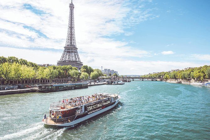 Seine River Guided Cruise Champagne Option by Vedettes de Paris - What the Boat Looks Like & How It Feels
