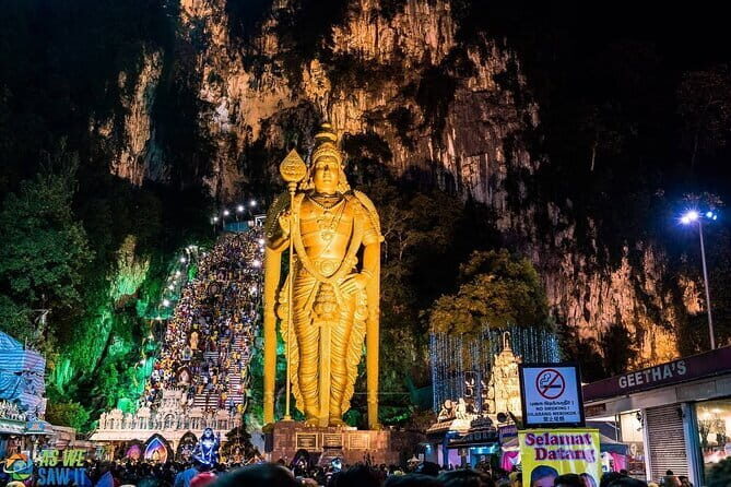 Selayang's Hot Springs, Batu Caves And River Of Live by night - A Closer Look at the Experience