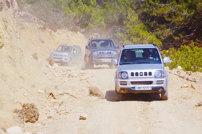 Self drive 4x4 Jeep Safari - Pick ups in the North - Discovering Rhodes with a Self-Drive 4x4 Jeep Safari