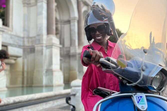 Self Drive Vespa Tour Rome Highlights Experience required - Key Points