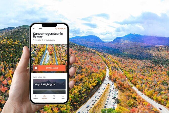 Self-Guided Audio Driving Tour in Kancamagus Highway - The Itinerary: Highlights and Hidden Gems