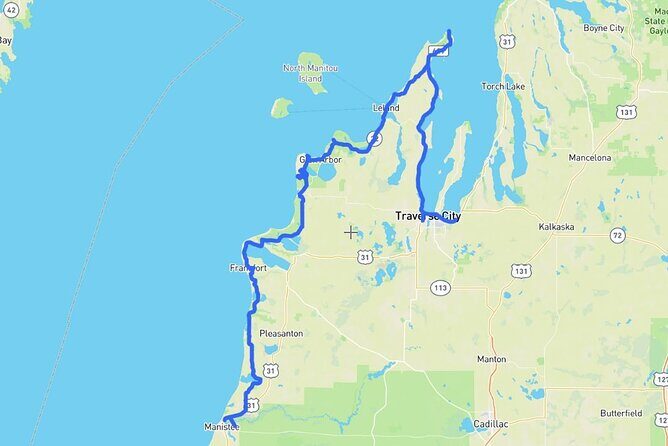 Self-Guided Audio Driving Tour in Michigan Lakeshore, M-22 - The Itinerary Breakdown: What You’ll Experience