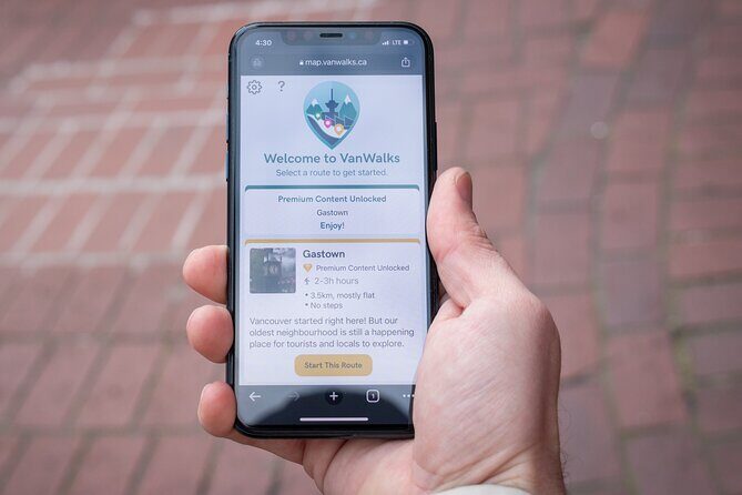 Self-Guided Smartphone Walking Tour of Gastown - What Is the Self-Guided Smartphone Walking Tour of Gastown?