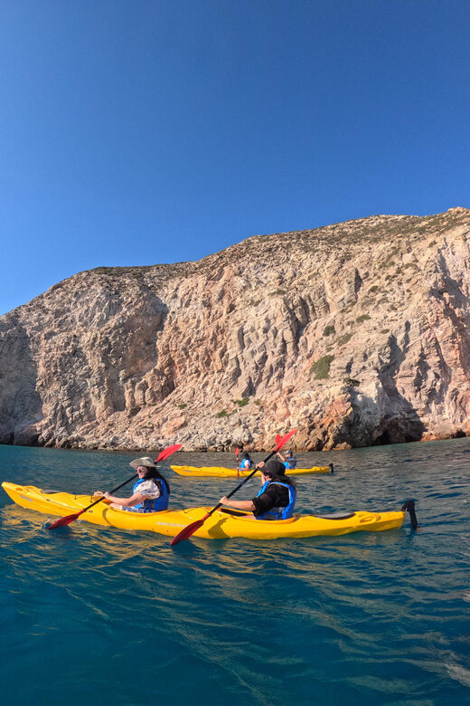 Semi-Private Half Day Kayaking Tours in Milos - Key Points