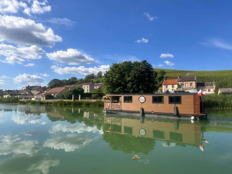 Semi Private Solar Boat Cruise in Champagne - Key Points