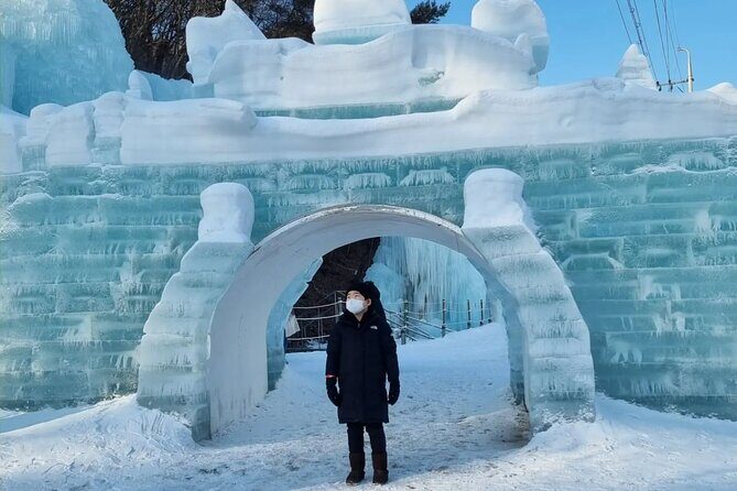 Seoul Cheongyang Alps Village Frozen Ice Wall Tour Pass Ticket - Key Points