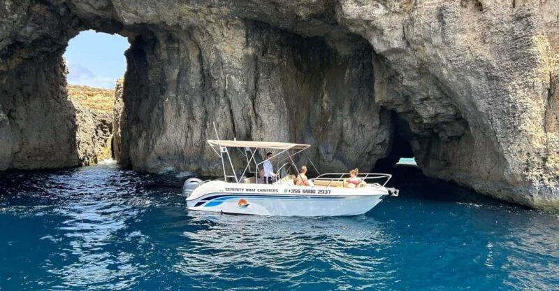 SerenityBoatChartersMalta: Bluelagoon,Comino&Gozo boat trip - Blue Lagoon and Crystal Lagoon