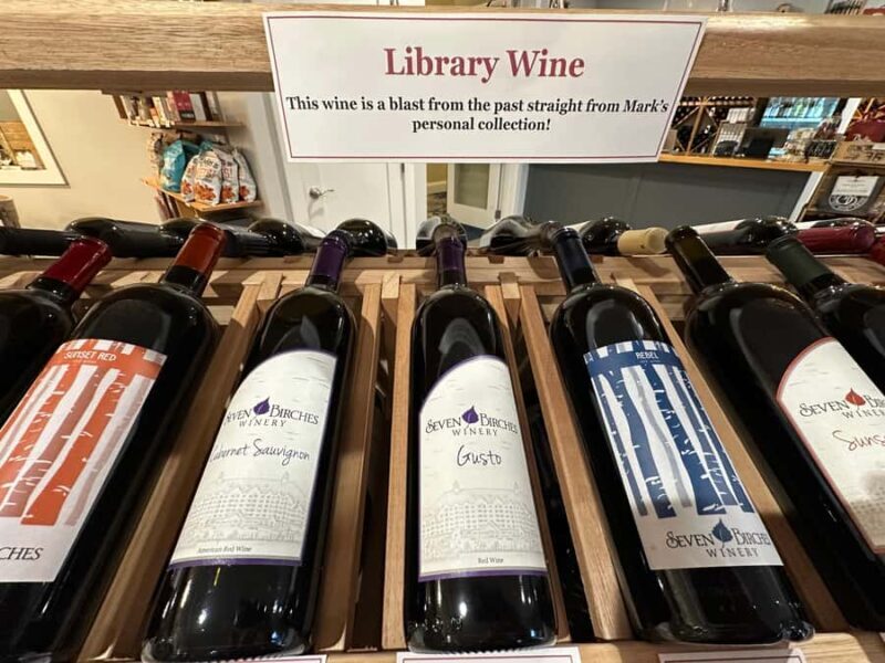 Seven Birches Winery (Lincoln, NH) Founder's Wine Tasting - What to Expect from the Founders Wine Tasting