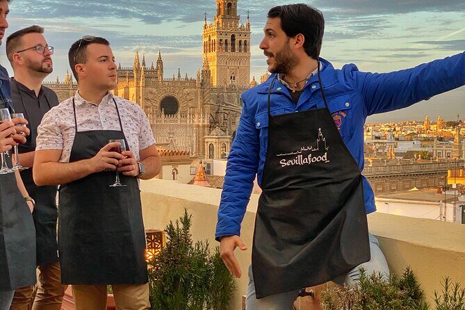 Sevilla: Panoramic Highlights Rooftop Tour & Paella Cooking Class - FAQ