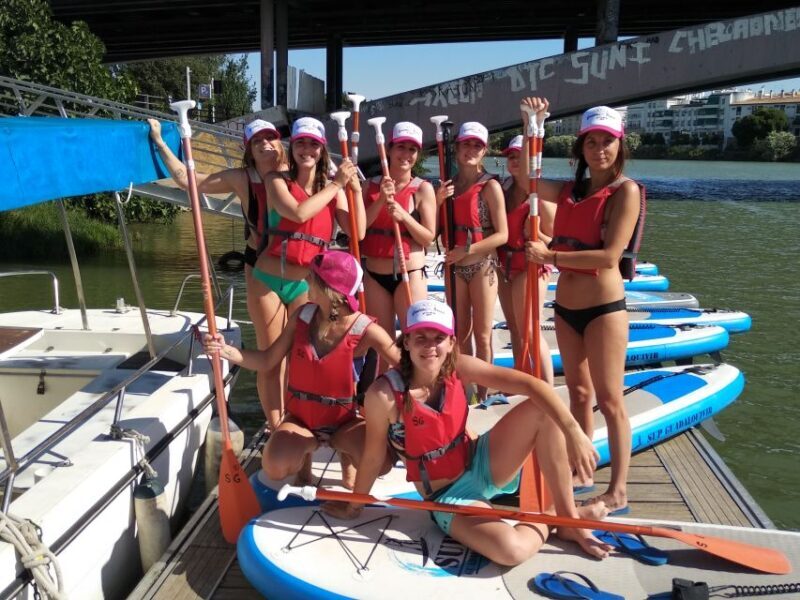 Seville: 2 Hour Paddle Surf Class - Break at Triana Neighborhood