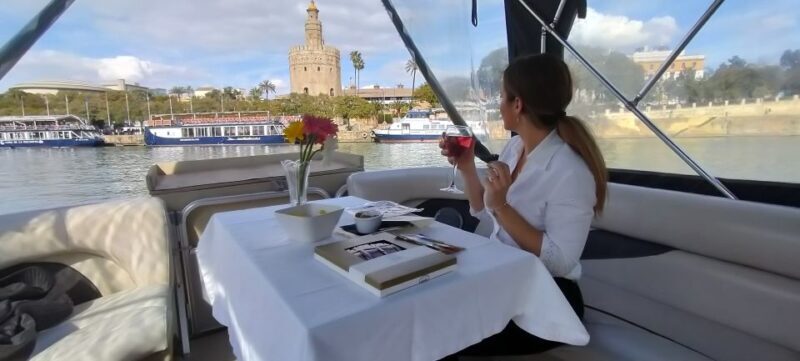 Seville: Exclusive River Boat Tour with Tapas - FAQs