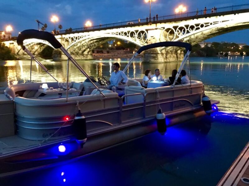 Seville: Private River Cruise Lunch or Dinner and Drinks - The Experience in Detail