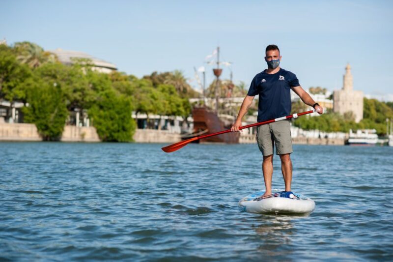 Seville: Stand Up Paddle Board Rental - Discover Seville from a new angle with a stand-up paddleboarding experience along the Guadalquivir River. This activity offers a relaxed way to see the city’s iconic sights while enjoying the tranquility of the water. Whether youre new to paddleboarding or looking for a scenic adventure, this tour combines fun, flexibility, and some truly memorable views.