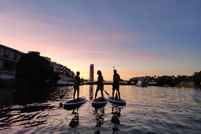 Seville: Sunset in Paddle Surf - An Authentic and Relaxing Water Adventure in Seville